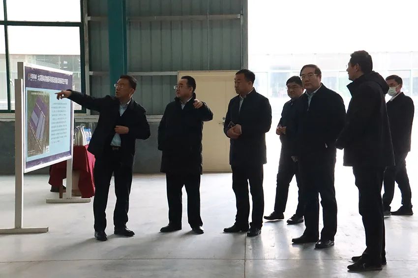 濟(jì)寧市委常委，市政府副市長(zhǎng)、黨組副書(shū)記王宏偉蒞臨天意機(jī)械調(diào)研大宗固廢項(xiàng)目